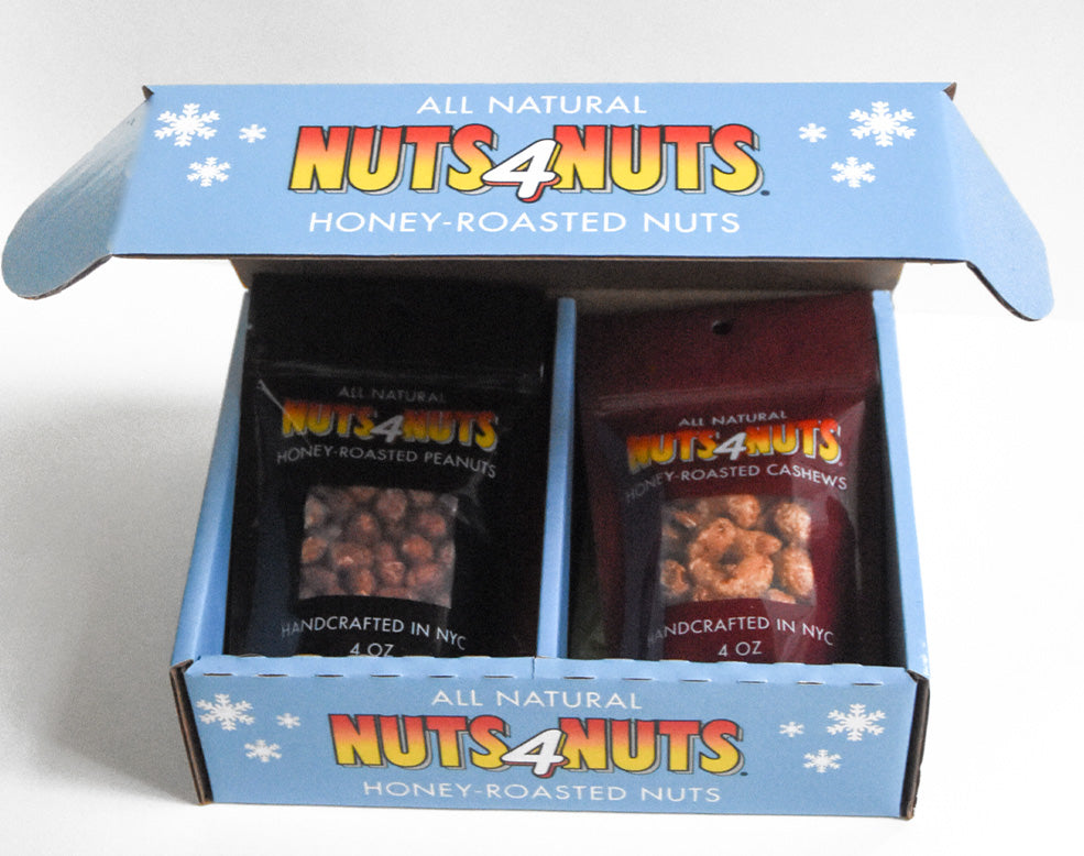Nuts4Nuts 4 Pack Gift Box Sampler