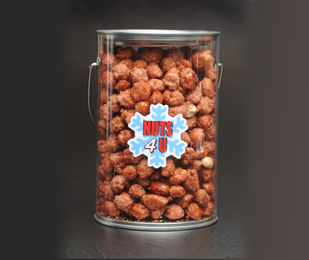 Nuts 4 U Snowflake Gift Tin in Gift Box